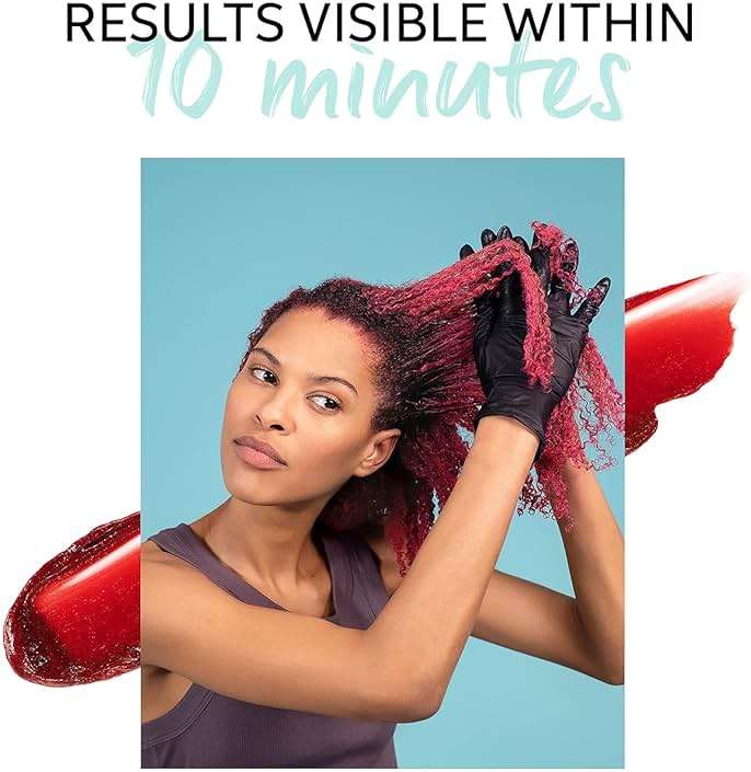 Wella Professionals Invigo Brilliance Miracle BB Hair Color Protection Spray + Wella Color Fresh Mask, Vibrant Shades, Temporary & Damage Free Color, Red - Image 8
