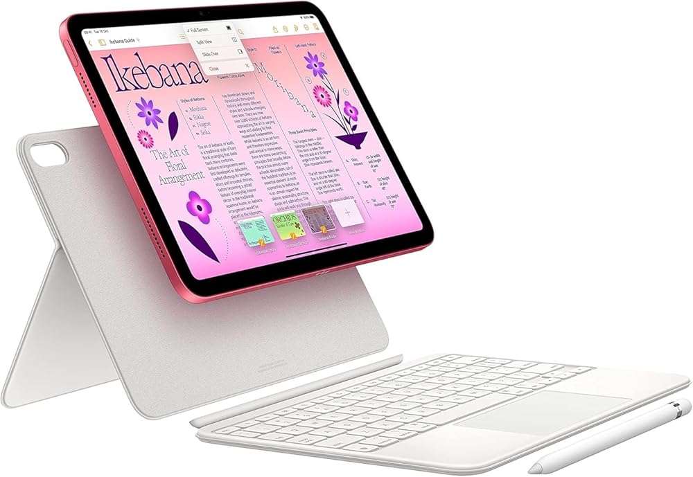Apple 2022 iPad (10.9-inch, Wi-Fi, 256GB) - Silver (Renewed) - Image 2