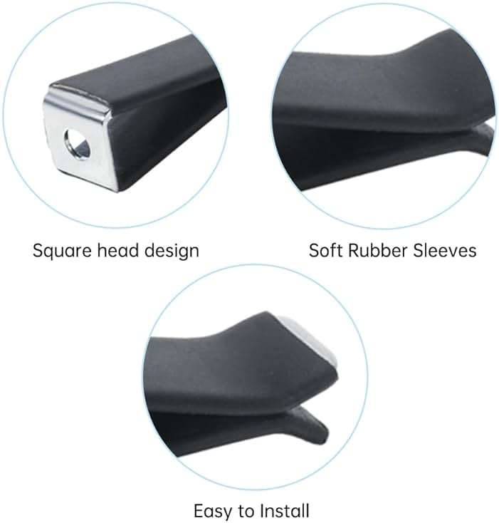 AOCISKA 20 Pieces Square Head Car Vent Clips,Car Auto Air freshener Outlet Clips Car Diffuser Vent Clip,Car Outlet Perfume Clips Auto Air Conditioner Clips, Air Freshener Vent Clips - Image 4