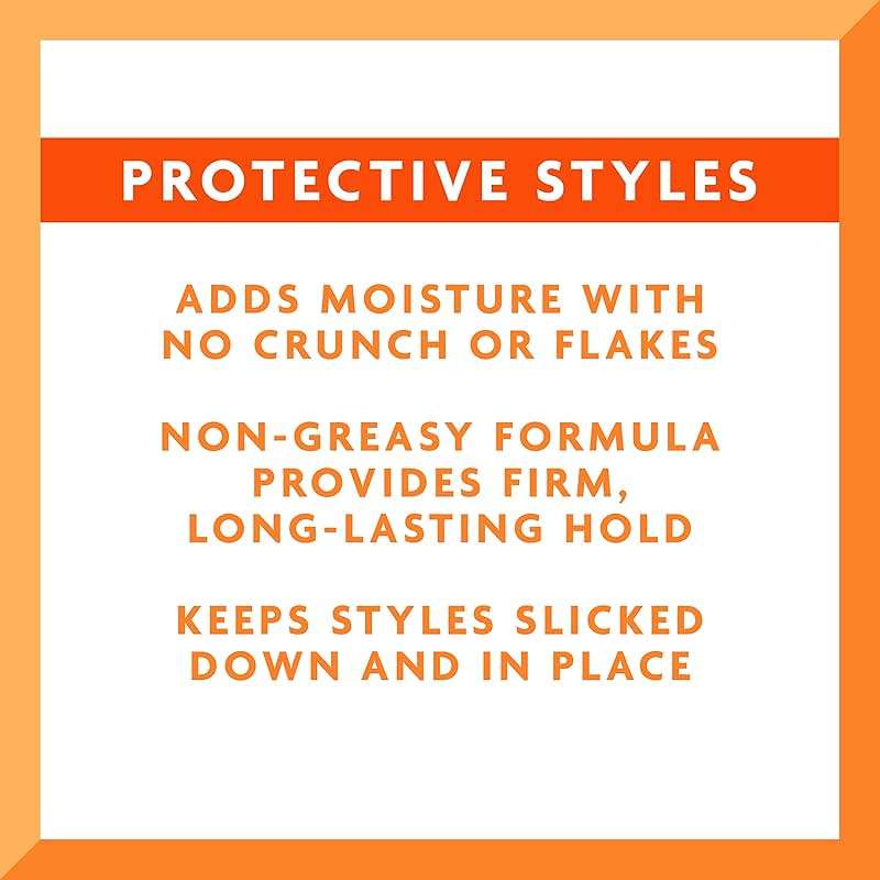 Cantu Protective Styles by Angela Braiding & Twisting Gel with Marula Oil & Aloe Vera, Gel for Natural Hair, 8 Ounce - Image 3