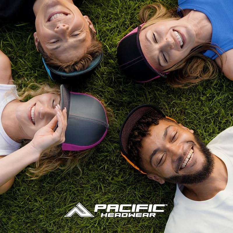 Pacific Headwear Snapback Trucker: Stylish Unisex Cap for All-Day Comfort - Image 7