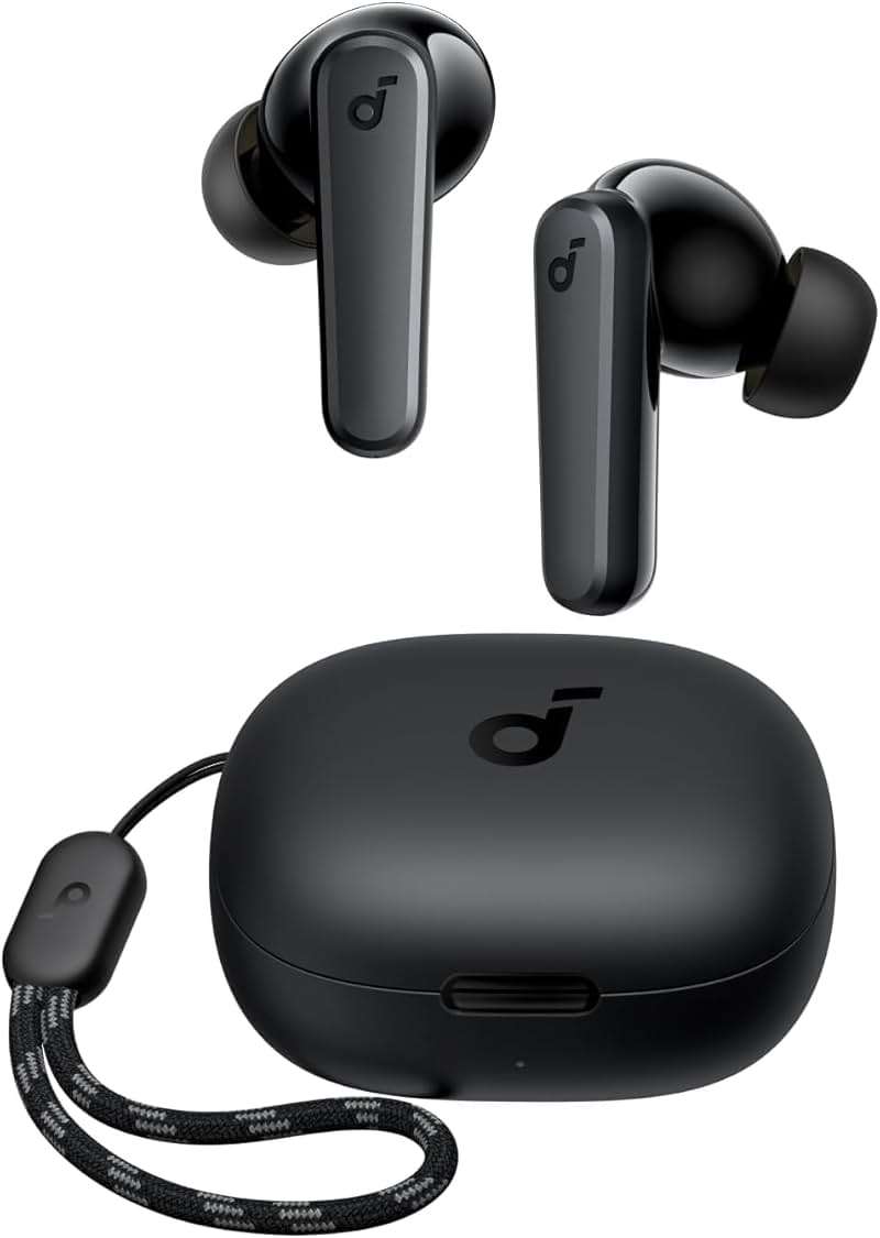 Soundcore by Anker P20i True Wireless Earbuds, 10mm Drivers with Big Bass, Bluetooth 5.3, 30H Long Playtime, Water-Resistant, 2 Mics for AI Clear Calls, 22 Preset EQs, Customization via App - Image 1