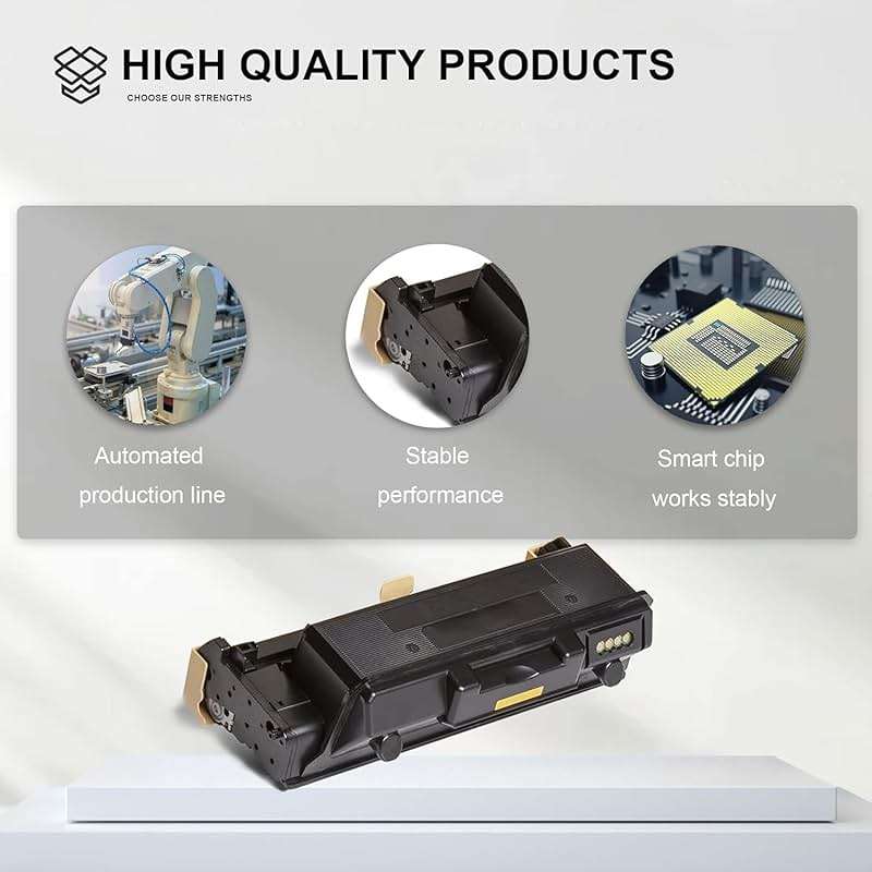 Phaser 3330 Black High Capacity Toner Cartridge 106R03622 (1-Pack) - Compatible Toner Cartridge Replacement for Xerox Phaser 3330 WorkCentre 3345 3335 Printer - Image 6