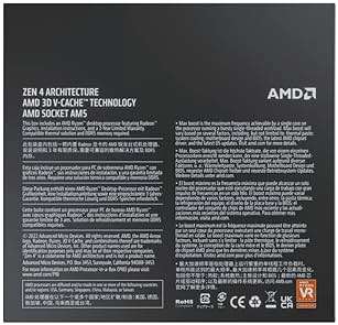 AMD Ryzen 7 7800X3D 8-Core, 16-Thread Desktop Processor - Image 4