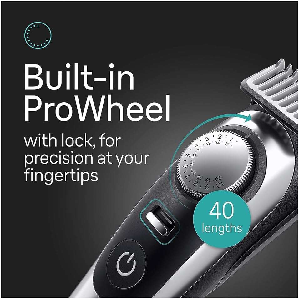 Braun Series 9 All-in-One Multi Grooming Kit for Men, 13-in-1 Beard Trimmer, Body Groomer, Hair Clipper and Manscaping for Face & Body, 9440 - Image 6