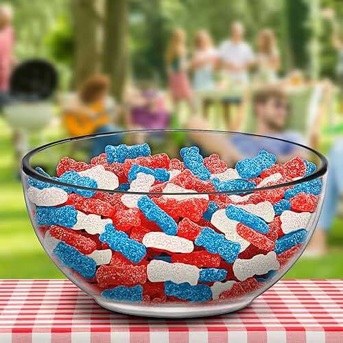 SOUR PATCH KIDS Red, White & Blue Soft & Chewy Candy, Bulk Candy, 12-3.08 oz Boxes - Image 7