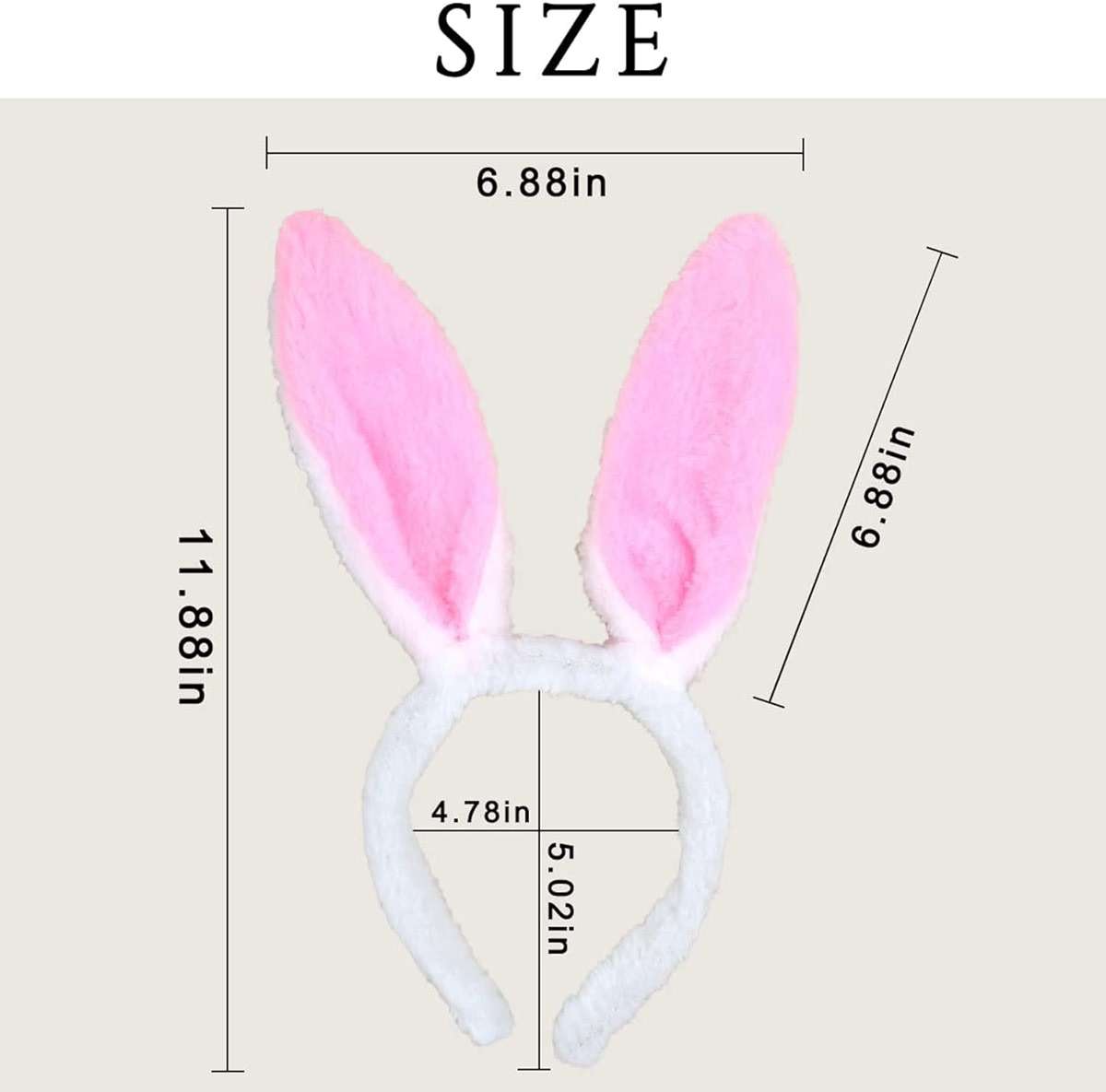 Eeater Day Headbands Cute Bunny Headbands Holiday Party Gift Valentines Decoration Supplies Jesus Easter Hair Hoop - Image 4