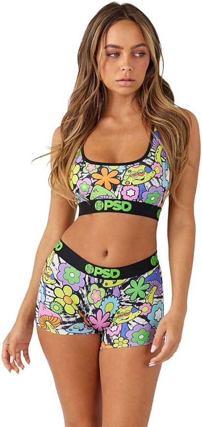 PSD Underwear Womens Boyshorts - Recreation Print, Comfortable Boy Short Underwear for Women, Womens Underwear Singles - Image 2