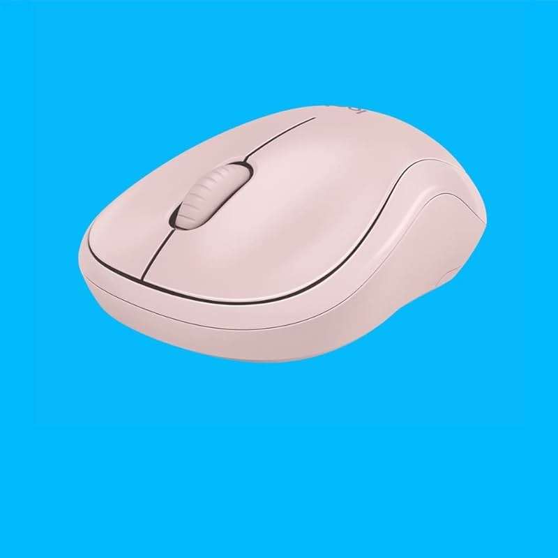 Logitech M220 Silent Wireless Mouse, 2.4 GHz with USB Receiver, 1000 DPI Optical Tracking, 18-Month Battery, Ambidextrous, Compatible with PC, Mac, Laptop - Rose (Renewed) - Image 5