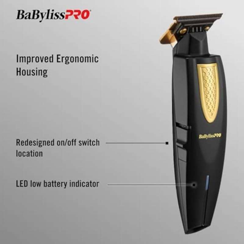 BaBylissPRO LithiumFX Cord/Cordless Lithium Ergonomic Hair Trimmers for Men - Image 4