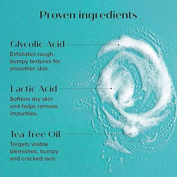 MEDIX 5.5 Exfoliating AHA Glycolic Acid Face & Body Wash Cleanser + Vitamin C Moisturizing Body Cream Lotion Skin Care 2PC Set | Alpha Hydroxy Acid & Lactic Acid Foaming Face Wash, 2-PC - Image 4