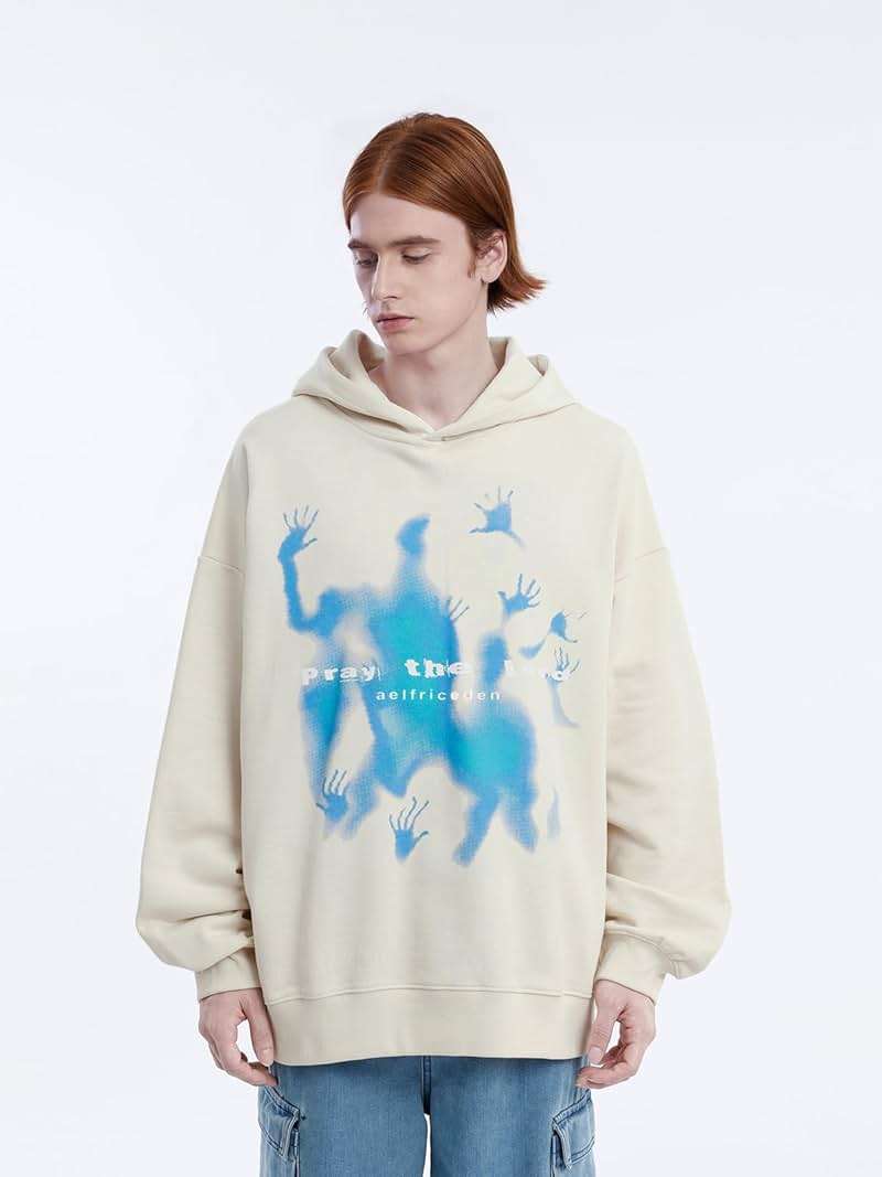 Aelfric Eden Graphic Hoodies Vintage Printed Hoodie Sweatshirt Casual Oversized Long Sleeve Streetwear Hooded Pullover - Image 3