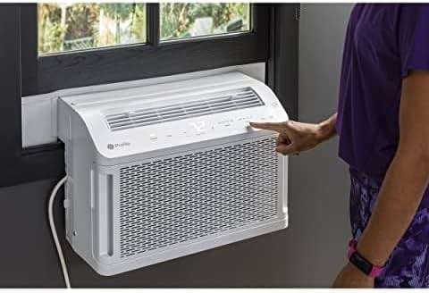 GE Profile ClearView Inverter Window Air Conditioner Unit, 12,200 BTU, Energy Efficient Cooling up to 550 sq ft., Ultra Quiet, SMART Home Capable, Includes Remote, White - Image 11
