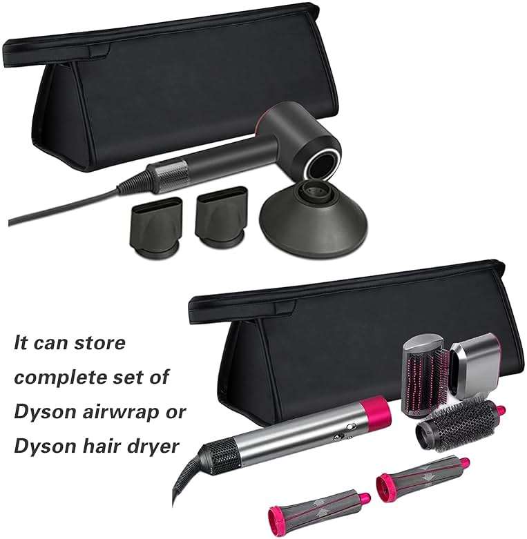Travel Case for Dyson Airwrap Styler/Shark Flexstyle, Portable Carrying Case for Dyson Supersonic Hair Dryer, Waterproof Anti-scratch Dustproof Shockproof Protection Organizer Travel Storage - Image 2