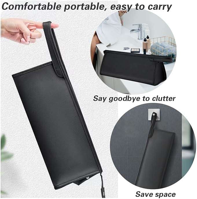 Travel Case for Dyson Airwrap Styler/Shark Flexstyle, Portable Carrying Case for Dyson Supersonic Hair Dryer, Waterproof Anti-scratch Dustproof Shockproof Protection Organizer Travel Storage - Image 3