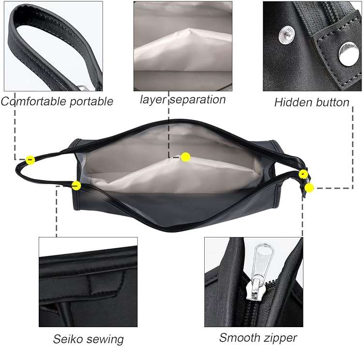Travel Case for Dyson Airwrap Styler/Shark Flexstyle, Portable Carrying Case for Dyson Supersonic Hair Dryer, Waterproof Anti-scratch Dustproof Shockproof Protection Organizer Travel Storage - Image 4