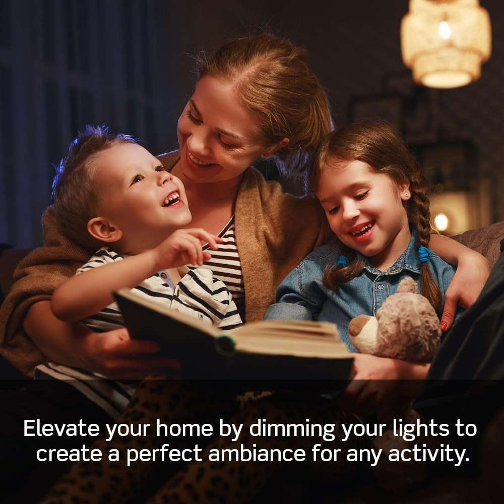 Leviton Decora Smart Dimmer Switch, Wi-Fi 2nd Gen, Neutral Wire Required, Works with Matter, Alexa, Google Assistant, Apple Home/Siri, Wired or Wireless 3-Way, D26HD-1RW, White - Image 2