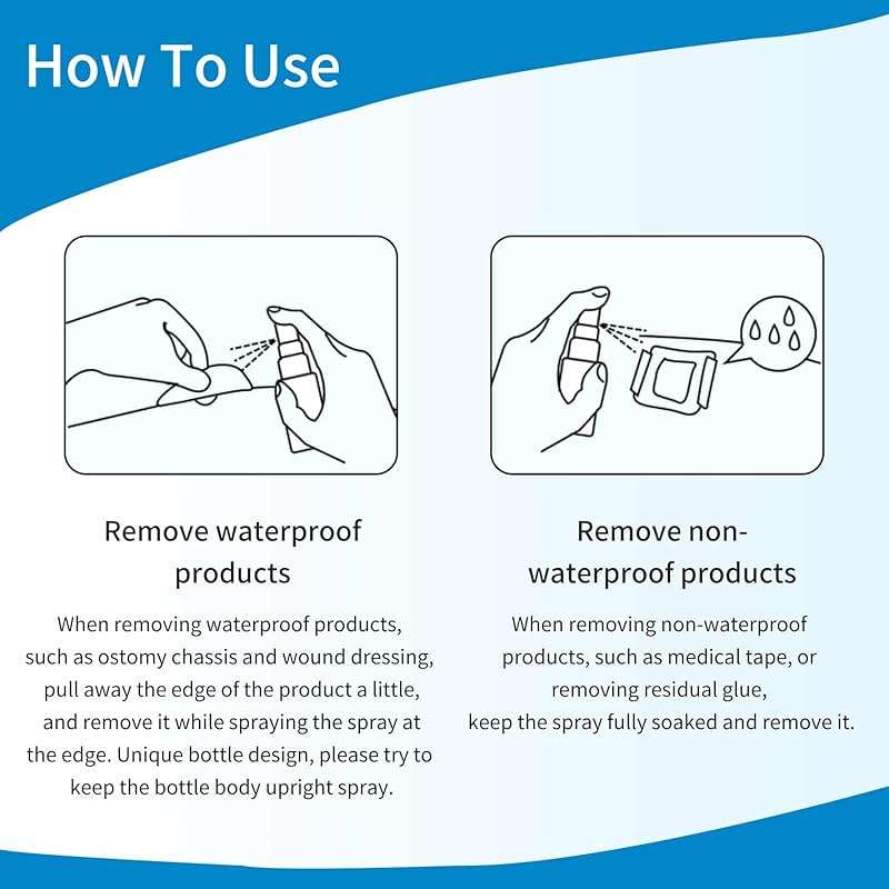 2oz Medical Adhesive Remover,Adhesive Remover Spray for Around Stomas and Wounds, Sting Free, Alcohol Free - Image 7