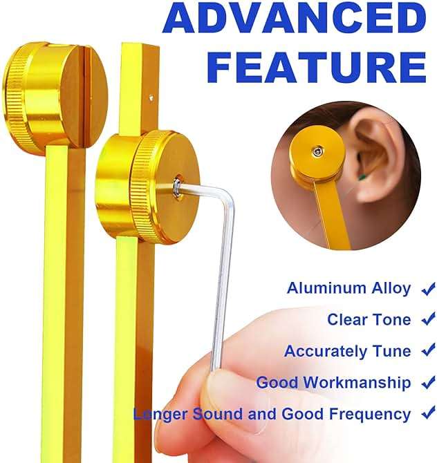 Chakra Tuning Fork Set, Weighted Tuning Forks of 8 Color,7 Chakra and 1 Soul Purpose Tuning Forks for DNA Healing, Sound Therapy, Yoga, Meditation - Image 5