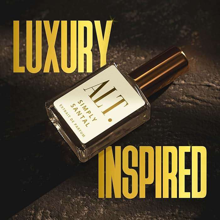 ALT. FRAGRANCES Simply Santal - Inspired by Sant. 33 Perfume, Unisex Perfume, Extrait de Parfum, Long Lasting Fragrance, Sandalwood Leather Scent, 60ml - Image 4