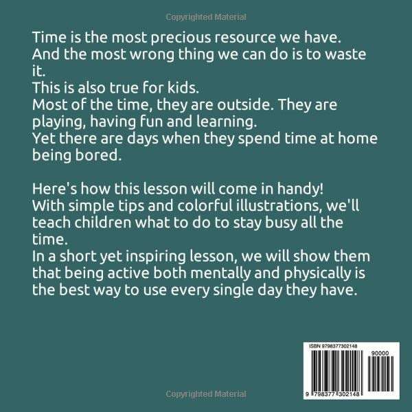 Teaching Kids Good Behaviors - Be Active: An inspiring lesson to keep our children at work and teach them how to spend time wisely (Understanding Children Feelings) - Image 2