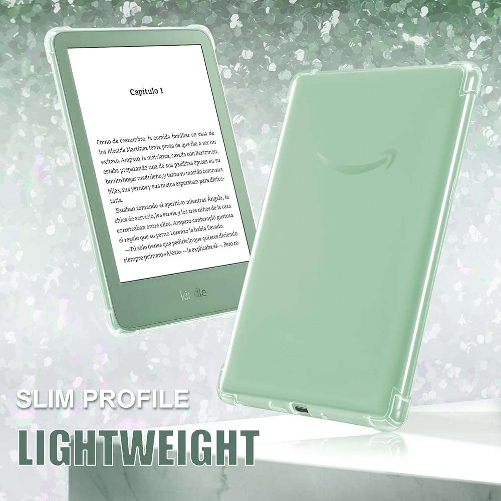 CoBak Clear Case Exclusively for 6 Inch Kindle 2024 and 2022 Releases (11th Generation) - Ultra Slim Soft TPU Transparent Cover, Lightweight and Durable Protection - Image 6