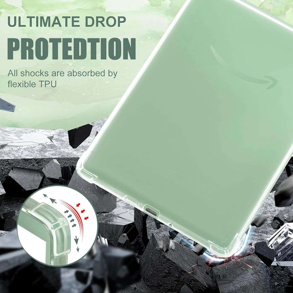 CoBak Clear Case Exclusively for 6 Inch Kindle 2024 and 2022 Releases (11th Generation) - Ultra Slim Soft TPU Transparent Cover, Lightweight and Durable Protection - Image 7