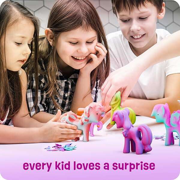 Dan&Darci Unicorn Hatching Surprise Eggs for Kids - Birthday Gift for Girls - 6 Pack Grows 600% - Toys for Girls 3-8 - Party Favors for 3+ Year Old Girl - Gifts for Ages 3 4 5 6 7 8 - Image 2