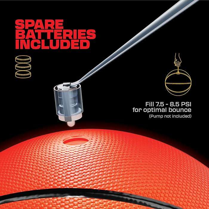 FlashCatch Light Up Basketball - Glow in The Dark - Sports Gear Accessories Gifts for Boys 8-15+ Year Old - Kids Teens Gift Birthday Ideas - Teen Boy Toys Ages 8 9 10 11 12 13 14 15 Outdoor Teenager - Image 3