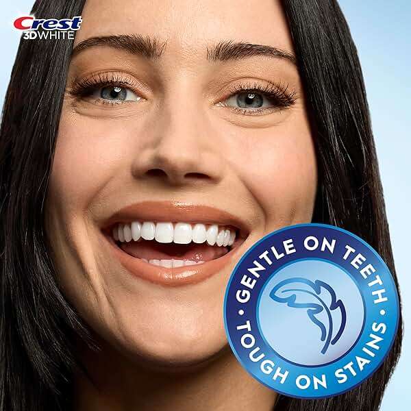 Crest 3D Whitestrips Sensitive White – Teeth Whitening Kit, 18 Treatments, Each with 1 Upper/1Lower, 36 Strips – Crest 3DWhite Teeth Whitening Strips - Image 7