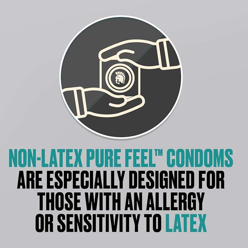Trojan Raw Non-Latex Lubricated Thin Condoms for Men, America’s Thinnest Latex-Free Condoms, Pure Feel Technology, Made from Polyurethane, Helps Reduce Risk of Pregnancy and STIs, 10 Count - Image 6
