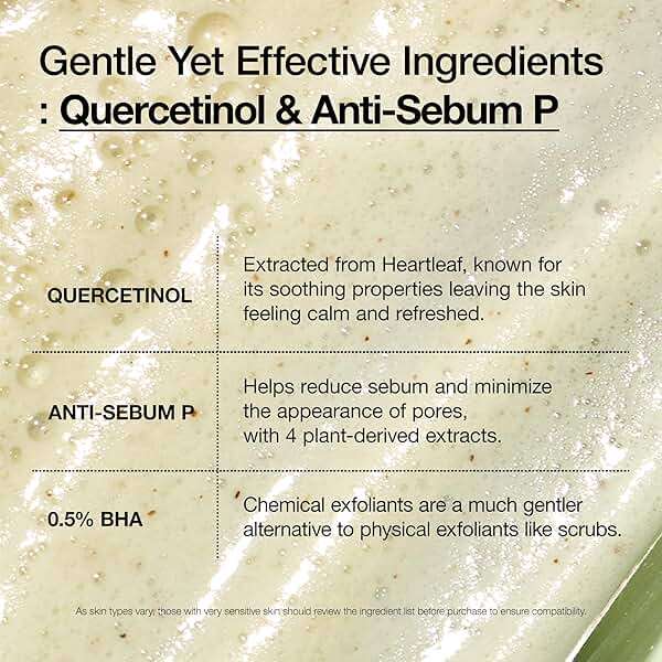 Anua Heartleaf Quercetinol Pore Deep Cleansing Foam, Face wash for Pore Refining Cleanser, Hydrating Daily Facial Cleanser For Double Cleansing, Gentle Foaming with BHA, Korean Skincare, 5.07 fl.oz. - Image 6