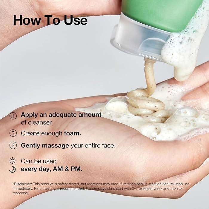 Anua Heartleaf Quercetinol Pore Deep Cleansing Foam, Face wash for Pore Refining Cleanser, Hydrating Daily Facial Cleanser For Double Cleansing, Gentle Foaming with BHA, Korean Skincare, 5.07 fl.oz. - Image 7