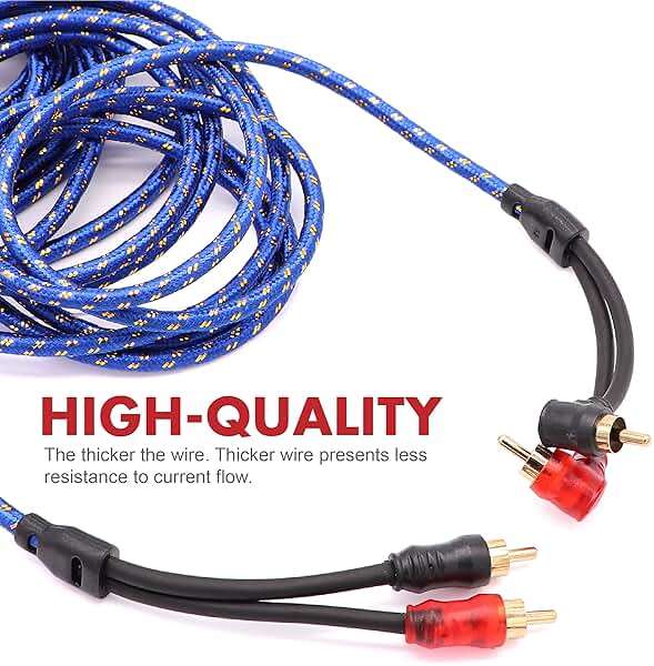 0 Gauge CCA (Copper Clad Aluminum) Complete Amplifier Wiring Kit - 3000W Max Car Audio Power Cable with Fuse | for Subwoofer, Mono Block, Big 3 Upgrade, RV & Boat - Image 3
