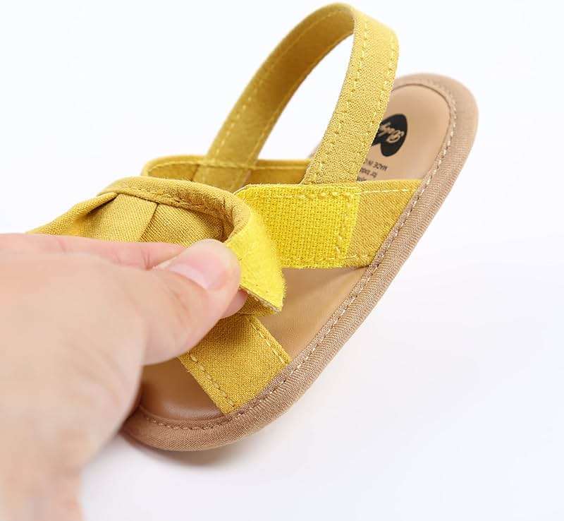 Slivery Color Baby Girls Sandals Summer Shoes Outdoor First Walker Toddler Girls Shoes For Summer - Image 9