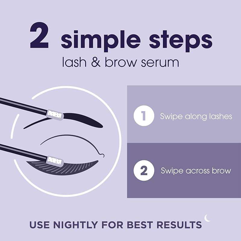 LUMIFY Eye Illuminations Lash & Brow Serum, Promotes Thicker, Fuller-Looking Lashes & Brows with Biotin, Peptides & Hyaluronic Acid to Nourish, Soften & Condition, 0.12 Fl Oz (3.8 mL) - Image 4