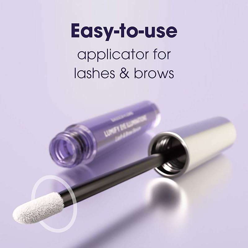 LUMIFY Eye Illuminations Lash & Brow Serum, Promotes Thicker, Fuller-Looking Lashes & Brows with Biotin, Peptides & Hyaluronic Acid to Nourish, Soften & Condition, 0.12 Fl Oz (3.8 mL) - Image 6