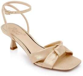 Jewel Badgley Mischka Valerie Open Toe Kitten Heels - Image 3
