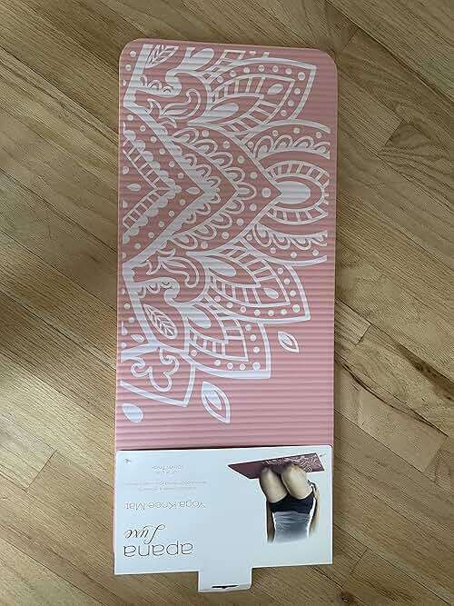 Yoga Knee Mat (Light Pink) - Image 1