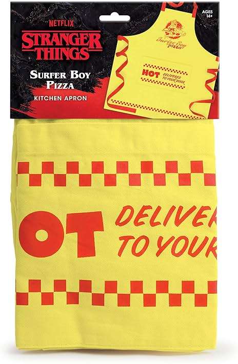Genuine Fred Stranger Things, Surfer Boy Pizza Apron - Image 2