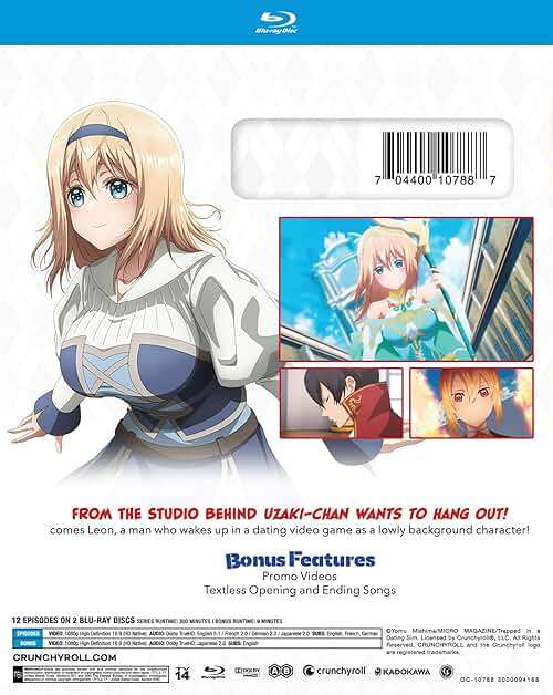 Trapped in a Dating Sim: The World of Otome Games is Tough for Mobs - Season 1 [Blu-ray] - Image 2