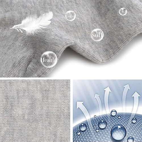 CHARKING 8 Pairs Ankle Socks for Women - Non Slip Cotton No Show Low Cut Casual Socks - Image 6