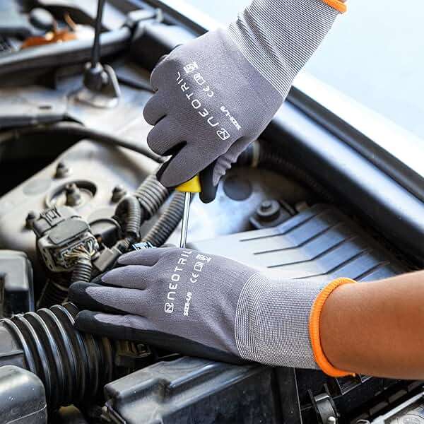 NEOTRIL Safety Work Gloves MicroFoam Nitrile Coated-3/6/12/36 Pairs,Breathable Nylon Working Gloves for Men Women - Image 5