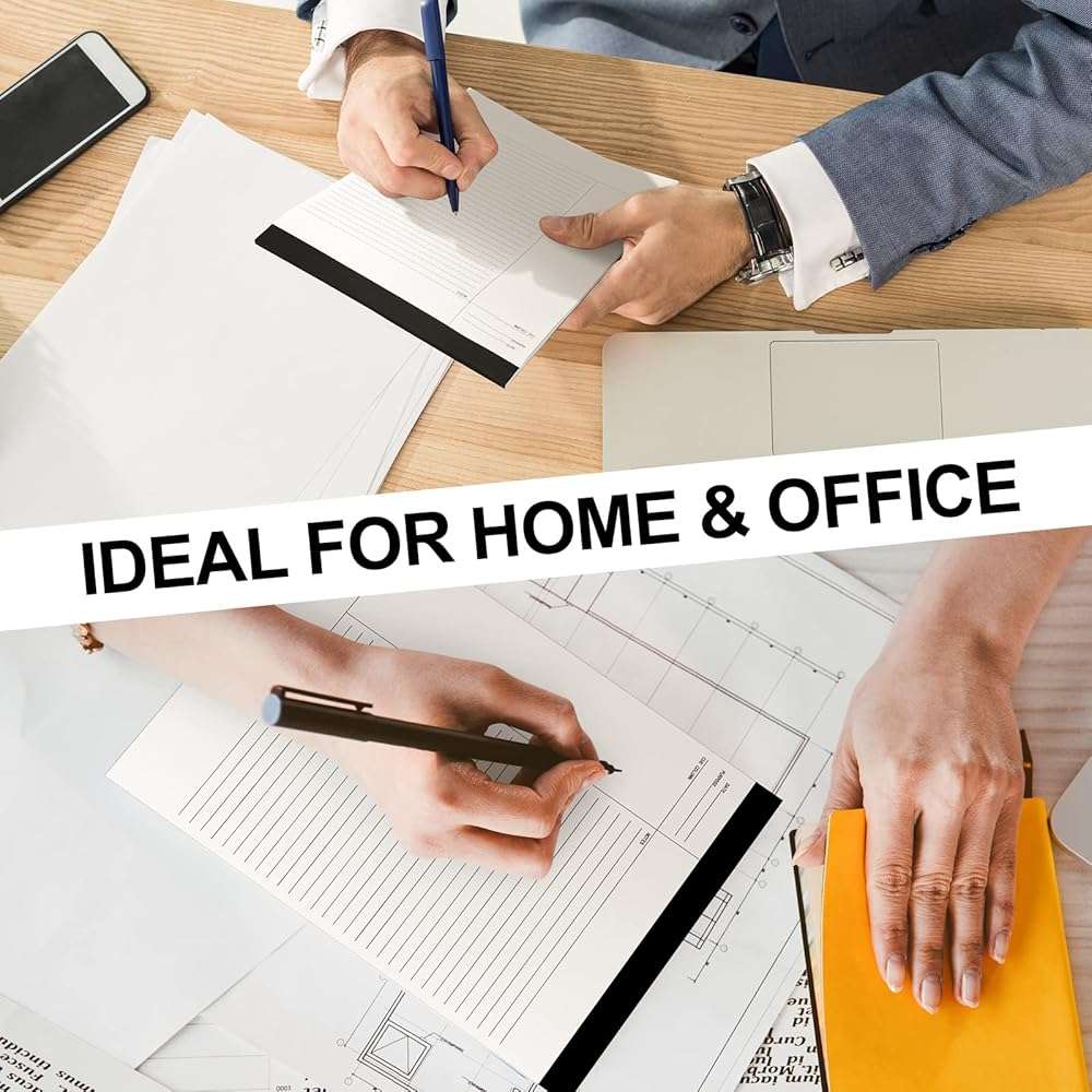 Outus 4 Pack Legal Pads 8.5" x 11.75" 50 Sheets/writing Notepad, White Note Pads Legal Ruled Writing Notepad for Home Teacher Student College Ruled Office Business - Image 7