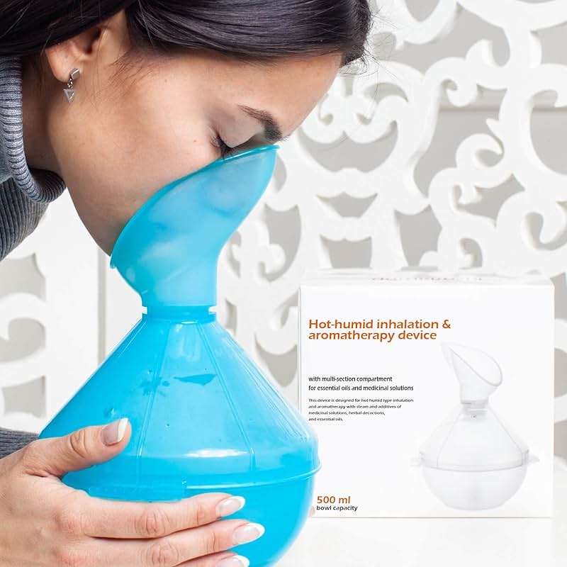 Generic Hot-humid Inhalation and Aromatherapy Device, 500 ml Steam Inhaler - Image 2