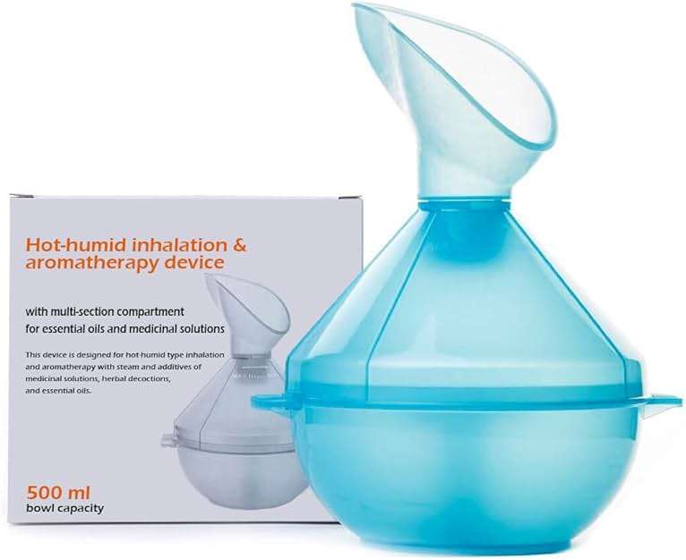 Generic Hot-humid Inhalation and Aromatherapy Device, 500 ml Steam Inhaler - Image 3