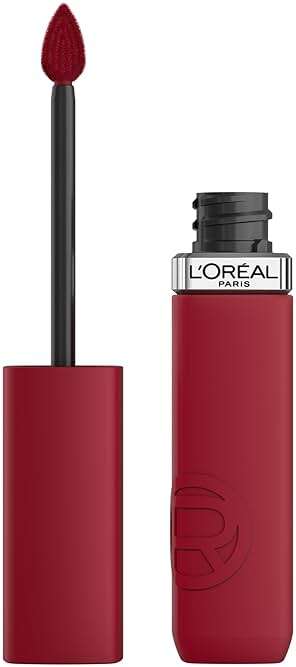 L'Oreal Paris Infallible Matte Resistance Liquid Lipstick, up to 16 Hour Wear, Le Rouge Paris 420, 0.16 Fl Oz - Image 1