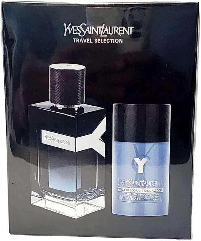 YVES Saint Laurent YSL Y 3.4 EDP Spray +2.5 Deodorant Stick for Men 2 Piece Set (Spray + Deodorant) - Image 1