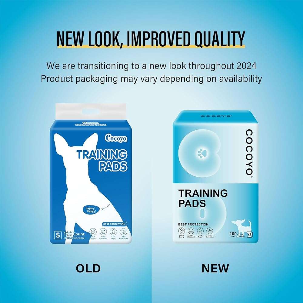 COCOYO Best Value Training Pads 100 Count 13“ by 17.7”| Dog Pee Pads | Super Absorbent Puppy Pads,Blue - Image 3