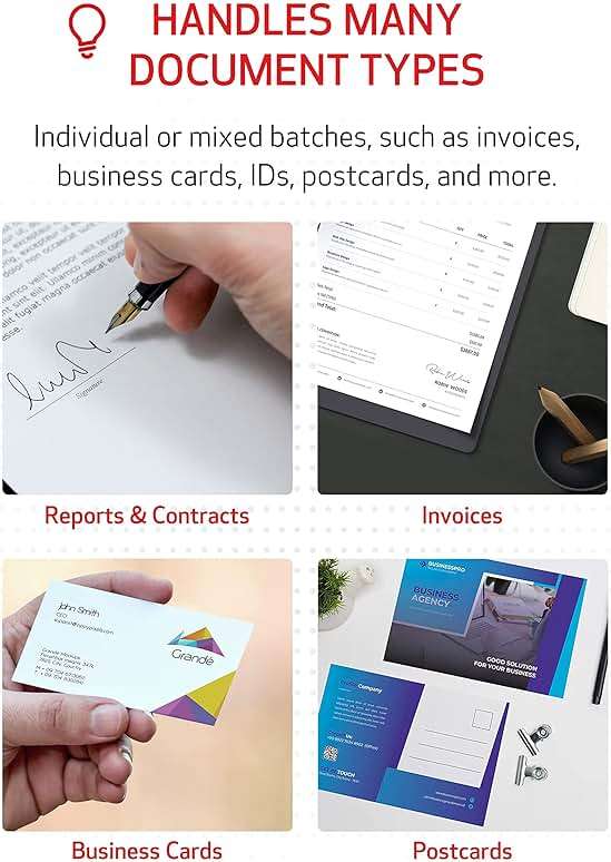 Canon imageFORMULA R30 - Office Document Scanner, Auto Document Feeder, Duplex Scanning, Plug-and-Scan Capability, No Software Installation Required - Image 8